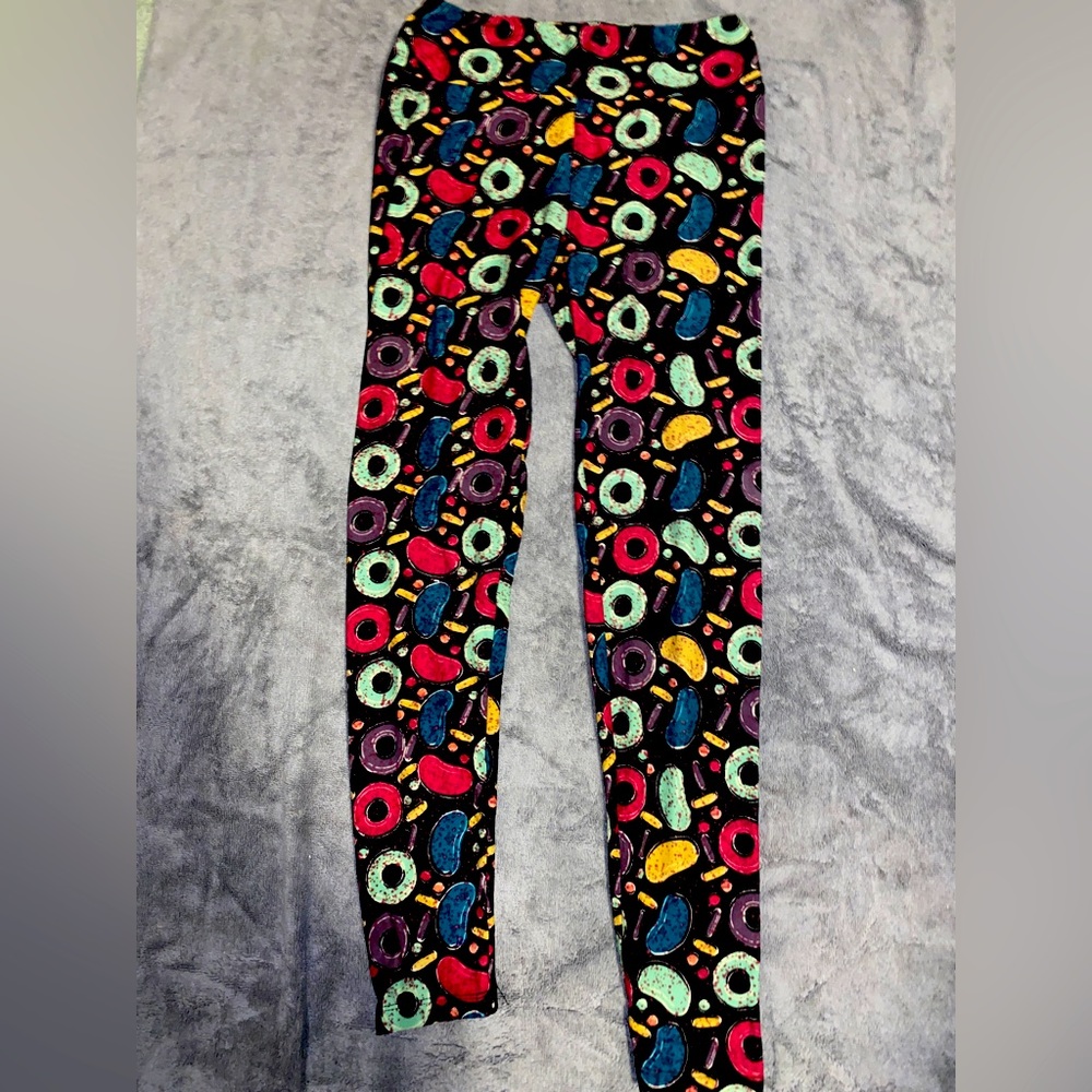 LuLaRoe (Onesize) Donut Patterned Leggings